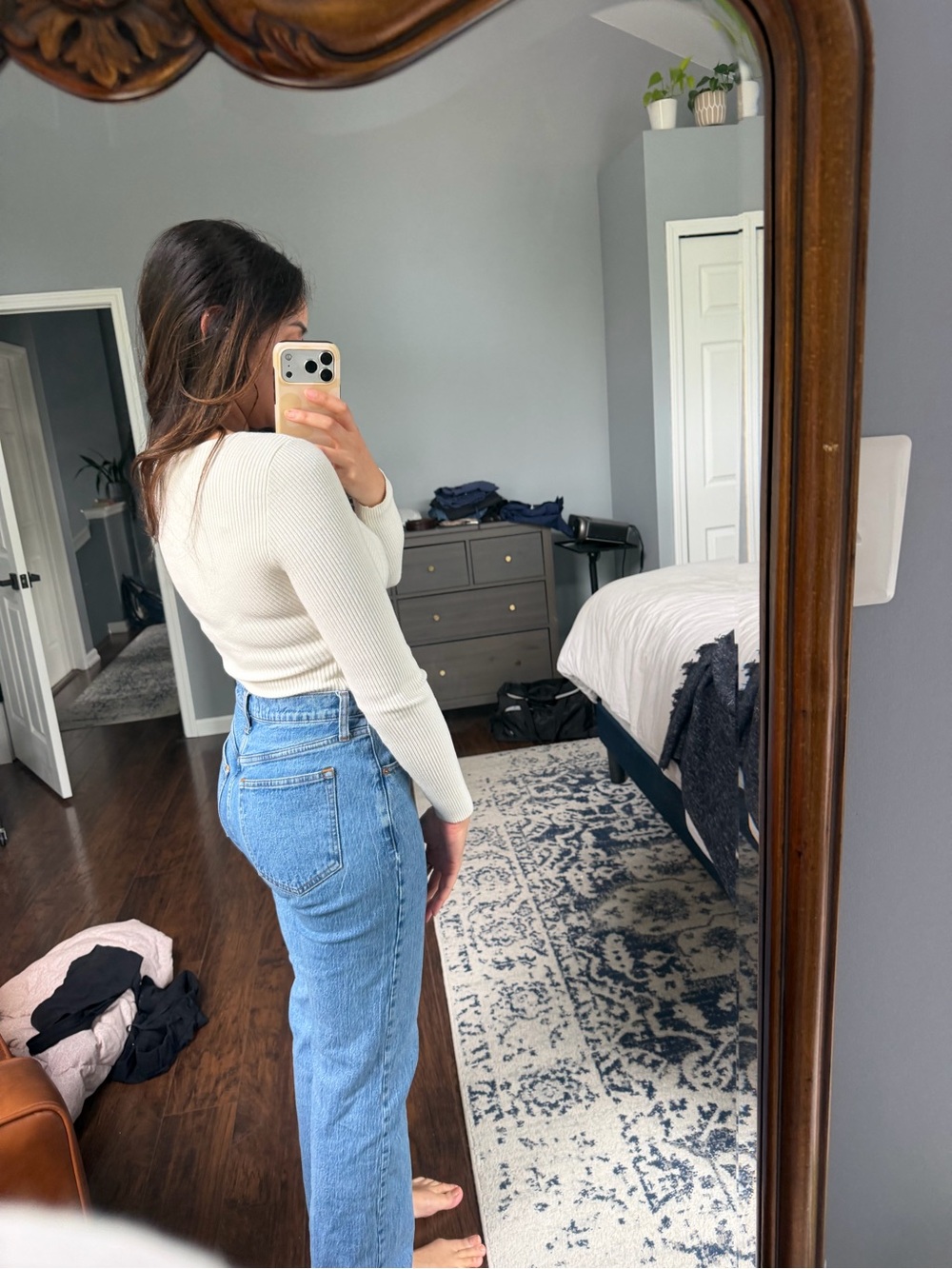A&F Ribbed Body Suit - Picture 8 of 9